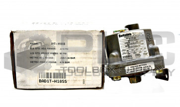 NEW BARKSDALE D1T-H18SS DIAPHRAGM SWITCH 10A 125/250V .4-18PSI .28-1.24BAR