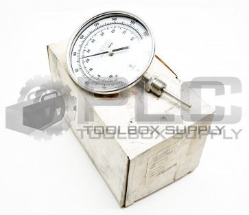 NEW WIKA TI.51 TREND BIMETAL THERMOMETER 0/200 F/C 2.5" STEM