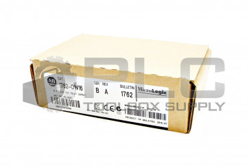SEALED NEW ALLEN BRADLEY 1762-OW16 16PT VAC/VDC RELAY OUTPUT MODULE