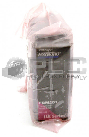 NEW INVENSYS FOXBORO P0914SQ FBM201 I/O MODULE 8INPUT CHANNEL ISOLATED 0-20MA 