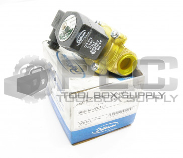NEW JEFFERSON SOLENOID 1335BA6T SOLENOID VALVE 2WAY 3/4IN NPT 120V