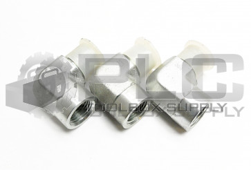LOT OF 3 NEW PARKER 1/2 CD-S FITTING ELBOW 90DEG 1/2IN MALE/FEMALE / 1/2-CD-S
