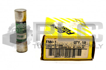 LOT OF 10 NEW BUSS FUSES FNM-1 FUSE 1AMP 250VAC TIME DELAY 