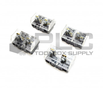 NEW LOT OF 4 ALLEN-BRADLEY 800T-XD4 CONTACT BLOCK SERIES E