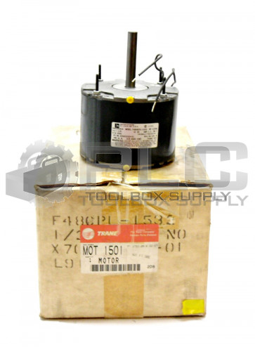 NEW TRANE MOT1501 ENCLOSED MOTOR 1/25HP 115V 1550RPM