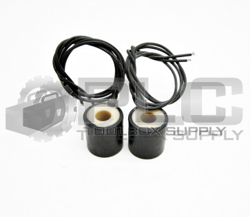 LOT OF 2 NEW MAC C4 29AA SOLENOID COIL 220/60 / C4-29AA