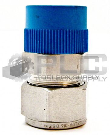 NEW SWAGELOK 316 3/4" TUBE X 3/4" NPT COUPLER