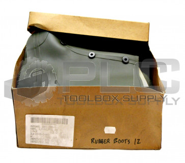 NEW KCA DLA-100-86-C-4418 COMBAT OVERSHOE BOOT VINYL SLIP/OIL/FUEL RES SIZE 12