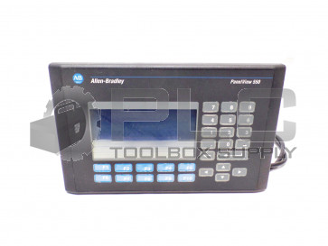 ALLEN BRADLEY 2711-B5A2 SER F PANELVIEW 550, REV J, FRN 4.00
