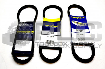 LOT OF 3 NEW GOODYEAR 5L350 BELTS 