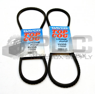 LOT OF 2 NEW DAYCO 15350 TOP COG V BELT