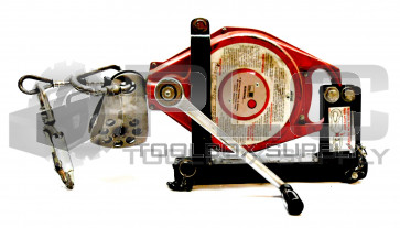 MILLER EQUIPMENT 58-50G RETRACTABLE LIFELINE 50' IN LENGTH WITH BRACKET