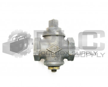 NEW MCD 150 3-WAY BRONZE MANUAL PLUG VALVE 1-1/4 NPT 
