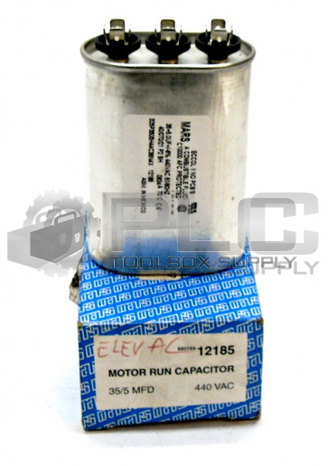 NEW MARS 12185 CAPACITOR DUAL 35/5MFD 440V