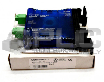 NEW AUTOMATION DIRECT FC-11 SIGNAL CONDITIONER AND ISOLATOR FC11