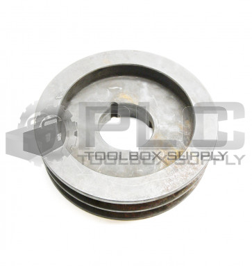 NEW DODGE 2A6.0B6.4-1610 2-GROOVE PULLEY SHEAVE 