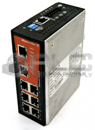 WEIDMULLER IE-SW-VL08MT-8TX ETHERNET SWITCH 1240940000