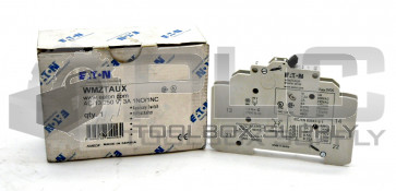 NEW EATON CUTLER HAMMER WMZTAUX AUXILIARY CONTACT 6AMP 250VAC FOR WMZT BREAKERS