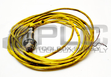 AUTOMATION DIRECT VFK1-A0-2M INDUCTIVE PROXIMITY SENSOR W/ E18447 MICRO CABLE
