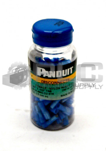 NEW PANDUIT DV14-250P-L PIGGYBACK DISCONNECT VINYL BARREL INSULATED 16–14 AWG