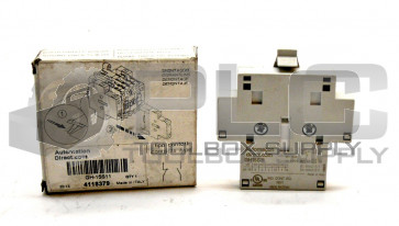 NEW AUTOMATION DIRECT GH15S11 AUXILIARY CONTACT LEFT/RIGHT SIDE MOUNT10A 600 VAC