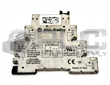 ALLEN BRADLEY 700-HLT1U1 RELAY SOCKET 6A SPDT 110/125VAC 700HLT1U1