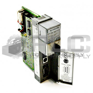ALLEN BRADLEY 1747-L542 SER.A PROCESSOR MODULE SLC 5/04 MODULAR LOGIC CONTROLLER