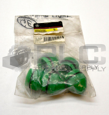 BAG OF 5 NEW GENERAL ELECTRIC CR2940U200J INDICATOR LIGHT CAP GREEN OILTIGHT