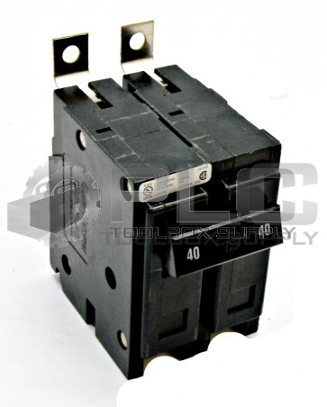 NEW CUTLER HAMMER QBHW2040 CIRCUIT BREAKER 40AMP 2POLE 120/240VAC BOLT-ON