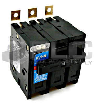 NEW CUTLER HAMMER BAB3030H CIRCUIT BREAKER 30AMP 3POLE 240V