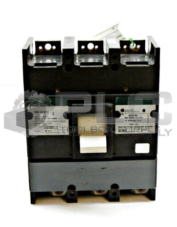 GENERAL ELECTRIC TJK636Y600 CIRCUIT BREAKER 600AMP 3POLE 600VAC/500VDC