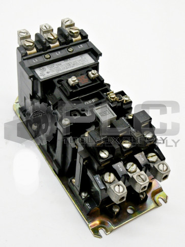 ALLEN BRADLEY 509-COD /A STARTER FULL VOLTAGE NONREVERSING NEMA 2 OVERLOAD RELAY