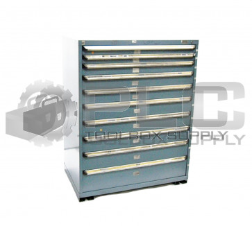 ROUSSEAU 10 DRAWER TOOLBOX H 60" X L 47" X W 29"