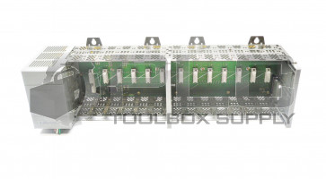 ALLEN BRADLEY 1746-P2 /C POWER SUPPLY W/ 1746-A13 /B SLOT RACK 