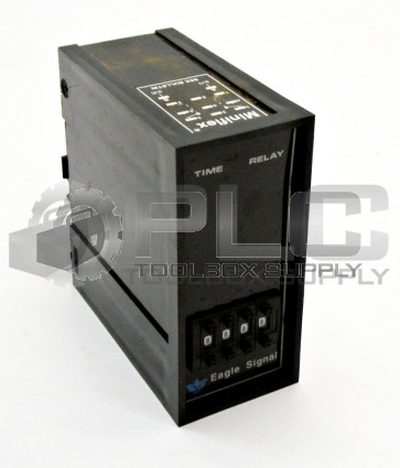 DANAHER CONTROLS EAGLE SIGNAL DG201A6 ELECTRONIC TIMER 1/8 DIN MTG 120VAC