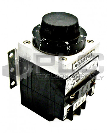 AGASTAT 7022AH TIMING RELAY 120V 60HZ 3-30MIN
