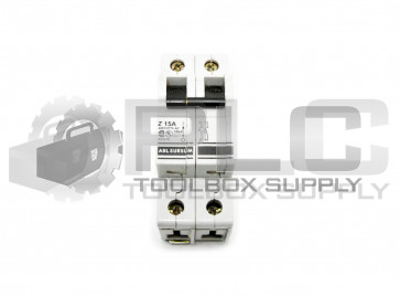 NEW ABL SURSUM 2ZU15 Z 15A CIRCUIT BREAKER, 15AMP, 2POLE, 480Y/277V AC, 10kA
