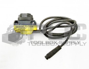 BANNER QS18VN6LPQ-72238 PHOTOELECTRIC SENSOR 4PIN 25" QS18VN6LPQ72238