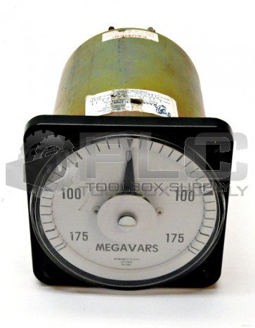 YOKOGAWA 103292AMGG7EAA VARMETER MEGAVARS 175-0-175 SPTW=902.11-0-9.2.11 