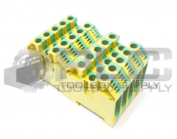LOT OF 10 NEW ALLEN BRADLEY 1492-JG16 TERMINAL BLOCK