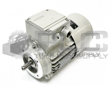 SIEMENS 2LM8005-2NA80 BRAKE MOTOR 3340RPM .83AMP 24V