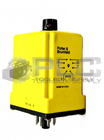 TYCO POTTER & BRUMFIELD CSL-38-31010 TIME DELAY RELAY CSL3831010