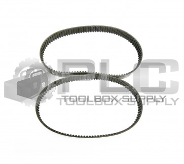 LOT OF 2 NEW OPTIBELT OMEGA 500-5M-25 TIMING BELT 