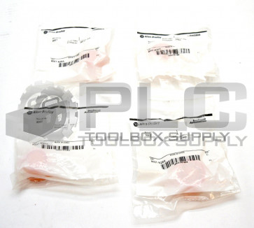 LOT OF 4 NEW ALLEN BRADLEY 800T-N26A CAP ILLUMINATED AMBER 800TN26A