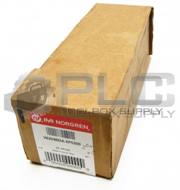 NEW NORGREN V62S6DDAXP0200 PNEUMATIC VALVE 29-145 PSIG 3/8IN NPT 5/3