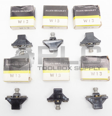 LOT OF 6 NEW ALLEN BRADLEY W13 HEATER ELEMENT 