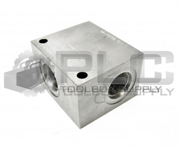 NEW EATON VICKERS 02-175109 REV 1 MANIFOLD 4" X 4" X 2.5"