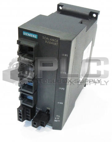 SIEMENS 1P 6GK5204-0BA00-2BA3 SCALANCE X204IRT SIMATIC NET INDUSTRIAL ETHERNET SWITCH