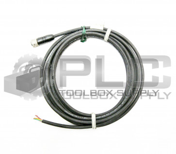 NEW IFM E18026 5PIN FEMALE CORD SENSOR CABLE 