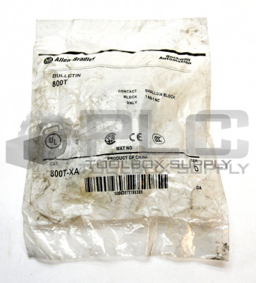 NEW IN BAG ALLEN BRADLEY 800T-XA SERIES D CONTACT BLOCK